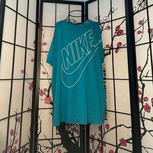 Nike Turquoise Crew Neck Tee